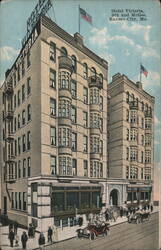 Hotel Victoria, Kansas City, MO Postcard