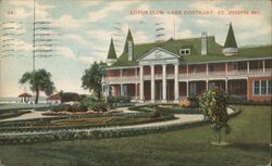 Lotus Club, Lake Contrary Postcard