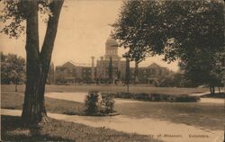 Francis Quadrangle, University of Missouri Postcard