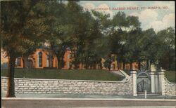 Convent Sacred Heart, St. Joseph Postcard