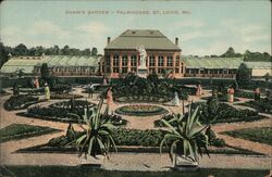 Shaw's Garden Palmhouse, St. Louis Postcard