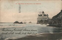 Cliff House and Seal Rocks, San Francisco California Postcard Postcard Postcard