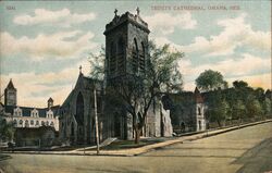 Trinity Cathedral, Omaha Nebraska Postcard Postcard Postcard