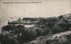 Fort McDowell, Looking South from Picnic Grounds Postcard