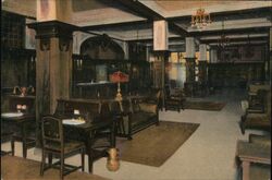 Hotel Stewart Lobby Postcard