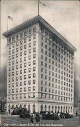 Cliff Hotel, San Francisco Postcard