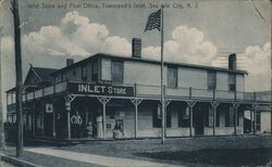 Inlet Store and Post Office, Townsend's Inlet Sea Isle City, NJ Postcard Postcard Postcard