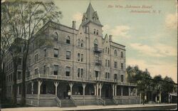 Sir Wm. Johnson Hotel, Johnstown, NY New York Postcard Postcard Postcard