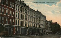 New Crandall Hotel, Binghamton Postcard