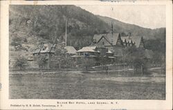 Silver Bay Hotel, Lake George New York Postcard Postcard Postcard