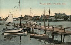 On Lake Anthony, Oak Bluffs Postcard