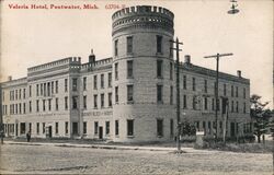 Valeria Hotel, Pentwater Postcard