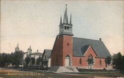 Baptist Church, Hart, Michigan Postcard Postcard Postcard