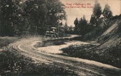 Road at Ballinger's Mill, near Daretown Postcard