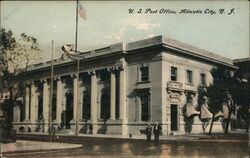 U.S. Post Office, Atlantic City, NJ Postcard