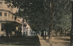 Lincoln Avenue, Washington NJ Postcard