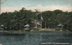 Ross Fenton Farm, Asbury Park, NJ Postcard