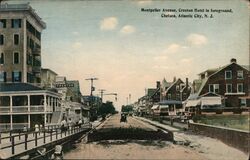 Montpelier Avenue, Creston Hotel, Chelsea Atlantic City New Jersey Postcard Postcard Postcard