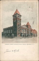 Tompkins Avenue Congregational Church Brooklyn, NY Postcard Postcard Postcard