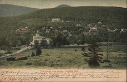 The Parks and Peaks, Catskill Mts. Postcard