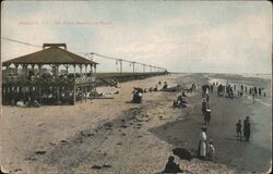 Ocean City, NJ - The Finest Beach in the World Postcard