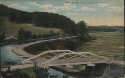 Hope Street Bridge, Hackettstown, NJ Postcard