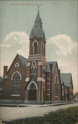 Lutheran Church, Hughesville, PA Pennsylvania Postcard Postcard Postcard