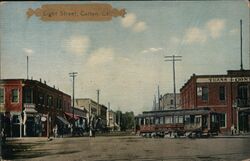 Eight Street, Colton California Postcard Postcard Postcard