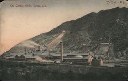 The Cement Works, Colton, CA California Postcard Postcard Postcard