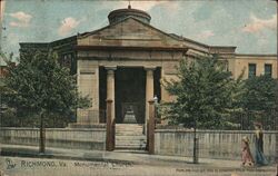 Richmond VA Monumental Church Postcard