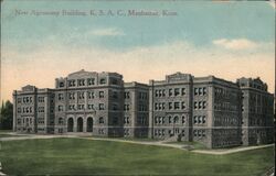 New Agronomy Building, K.S.A.C., Manhattan, Kansas Postcard Postcard Postcard