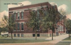 High School, Concordia Postcard