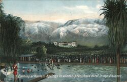 Bathing at Harlem Springs, Arrowhead Hotel San Bernardino, CA Postcard Postcard Postcard