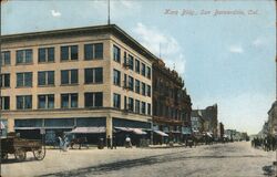 Katz Bldg., San Bernardino California Postcard Postcard Postcard