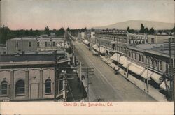 Third St, San Bernardino California Postcard Postcard Postcard