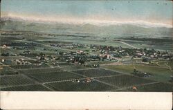 Colton, San Bernardino, W. Highlands, and Arrowhead from Slover Mt. California Postcard Postcard Postcard