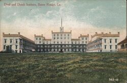 Deaf and Dumb Institute, Baton Rouge Postcard