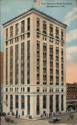 First National Bank Building, Montgomery Postcard