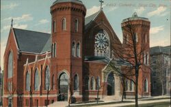 Cathedral, Sioux City, Iowa Postcard