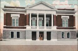 Carnegie Library, Fort Smith Arkansas Postcard Postcard Postcard