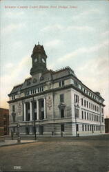 Webster County Court House, Fort Dodge, Iowa Postcard