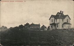 Residence Scene, Duncombe, IA Postcard