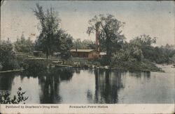 Newmarket Power Station New Hampshire Postcard Postcard Postcard