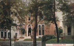 James Whitcomb Riley's Residence Indianapolis, IN Postcard Postcard Postcard