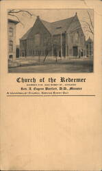 Church of the Redeemer, Chicago Illinois Postcard Postcard Postcard