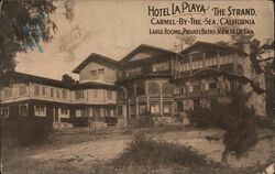 Hotel La Playa, Carmel-By-The-Sea, California Postcard