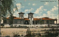 Grammar School, Brawley Postcard