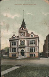 City Hall, South Bend Postcard