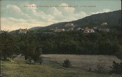 View of Sunset Park from Golf Links, Haines Falls New York Postcard Postcard Postcard