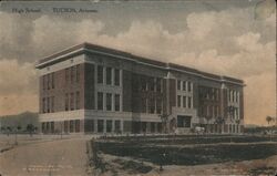 Tucson High School Arizona Postcard Postcard Postcard